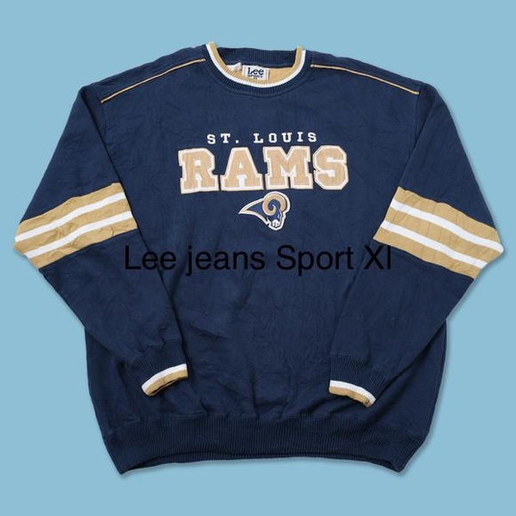 Lee jeans sports sweater vintage rams XXL - Picture 1 of 1